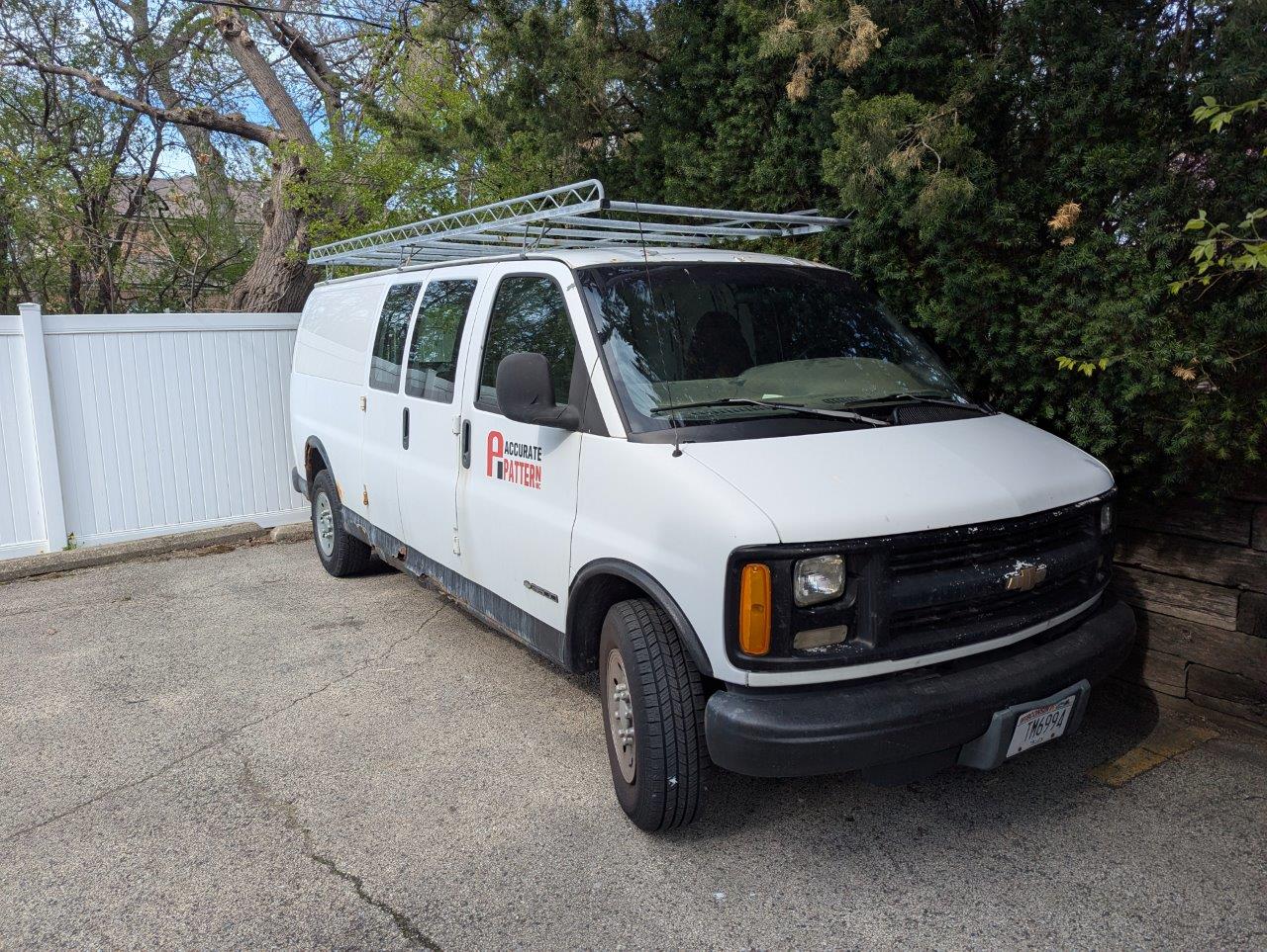 2000 Chevrolet Express 3500 Cargo Van