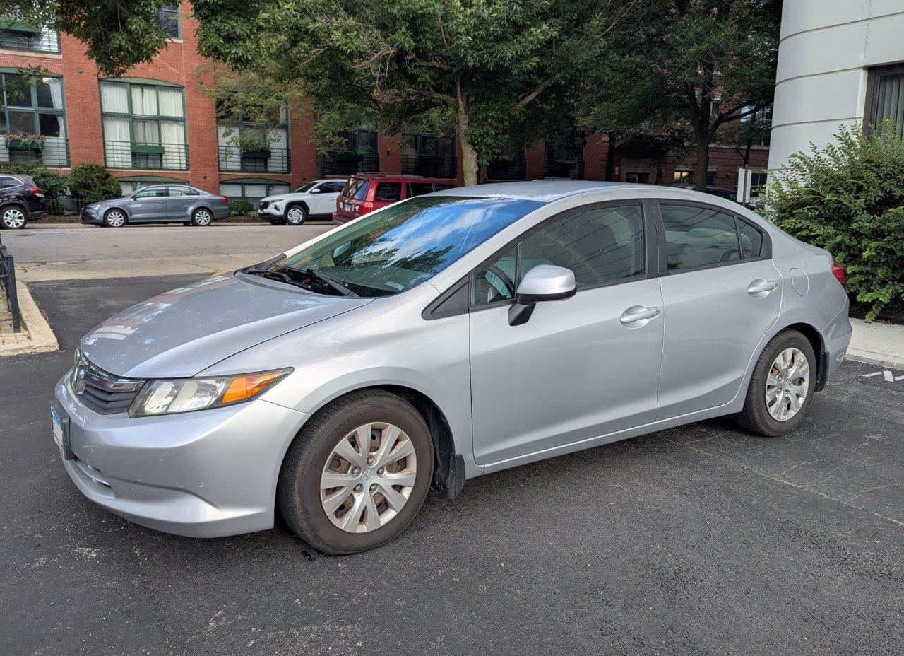 2012 Honda Civic LX 4-Door Sedan - 1.8L i-VTEC Engine, Automatic, FWD