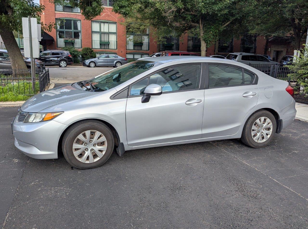 2012 Honda Civic LX 4-Door Sedan - 1.8L i-VTEC Engine, Automatic, FWD