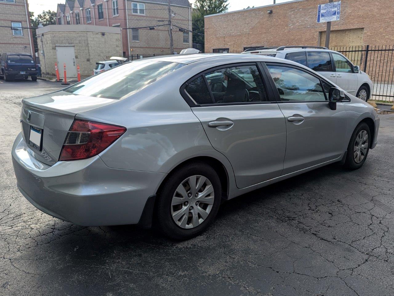 2012 Honda Civic LX 4-Door Sedan - 1.8L i-VTEC Engine, Automatic, FWD