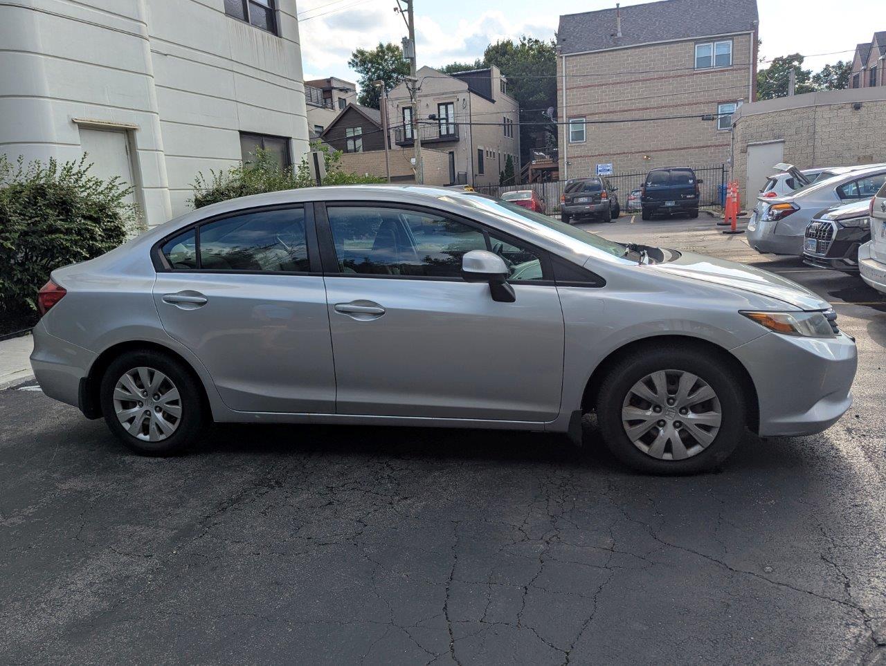 2012 Honda Civic LX 4-Door Sedan - 1.8L i-VTEC Engine, Automatic, FWD