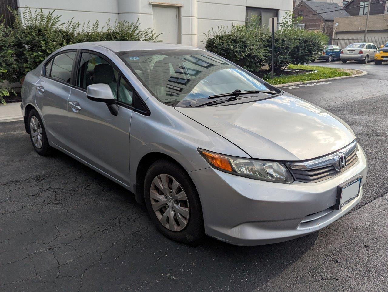 2012 Honda Civic LX 4-Door Sedan - 1.8L i-VTEC Engine, Automatic, FWD