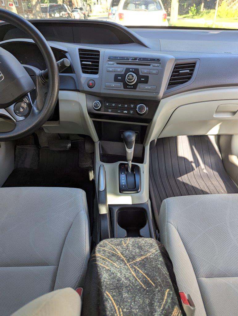 2012 Honda Civic LX 4-Door Sedan - 1.8L i-VTEC Engine, Automatic, FWD