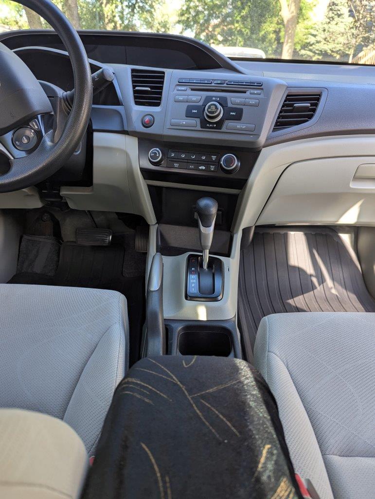 2012 Honda Civic LX 4-Door Sedan - 1.8L i-VTEC Engine, Automatic, FWD