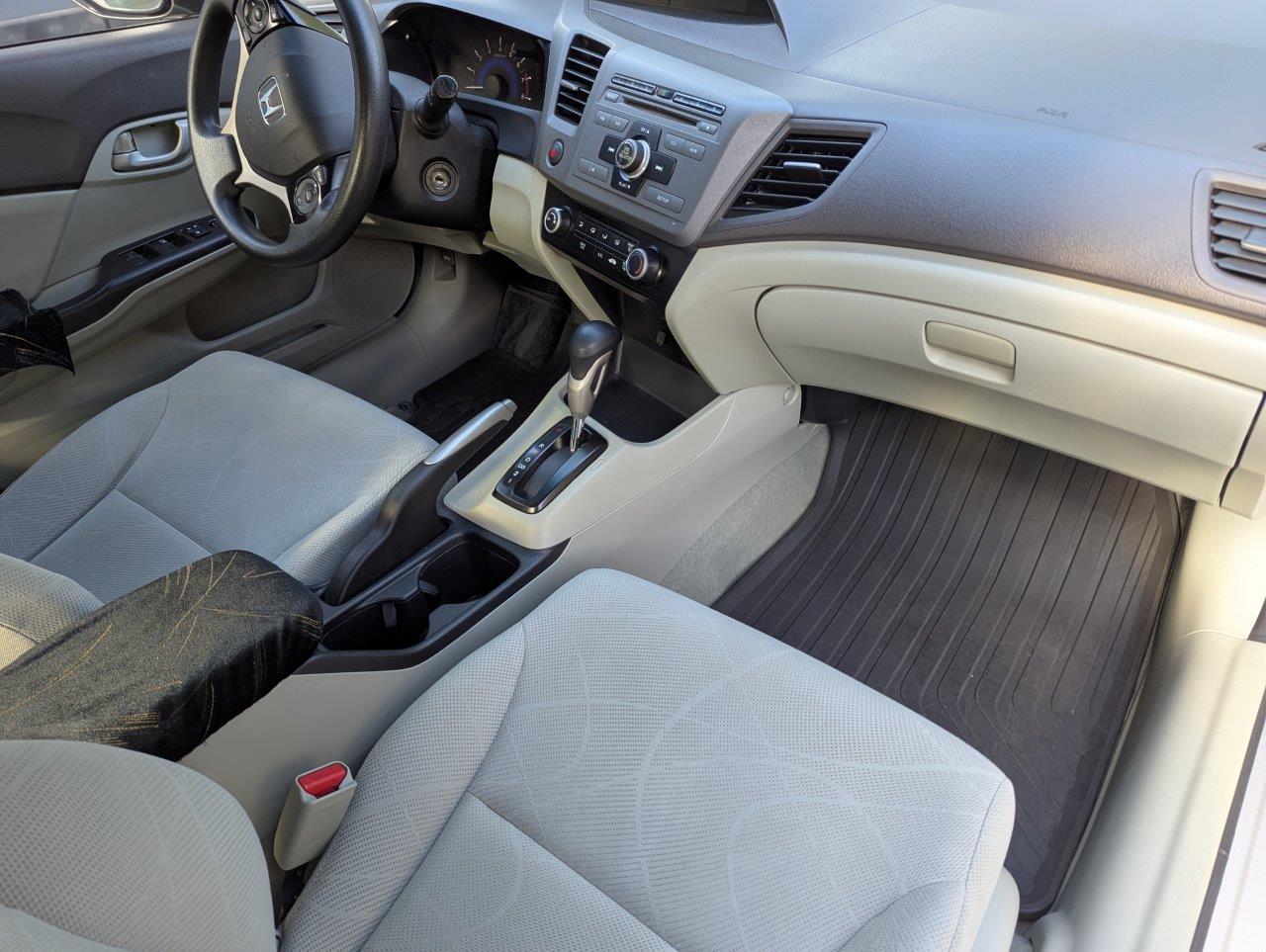 2012 Honda Civic LX 4-Door Sedan - 1.8L i-VTEC Engine, Automatic, FWD