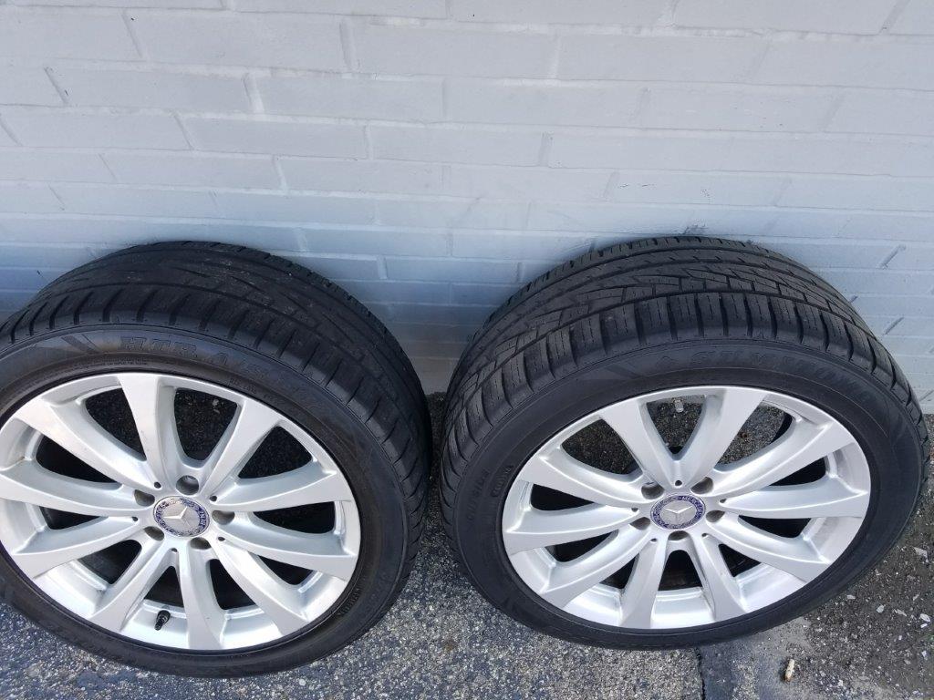 4 tires and rims for 2013 Mercedes S550 