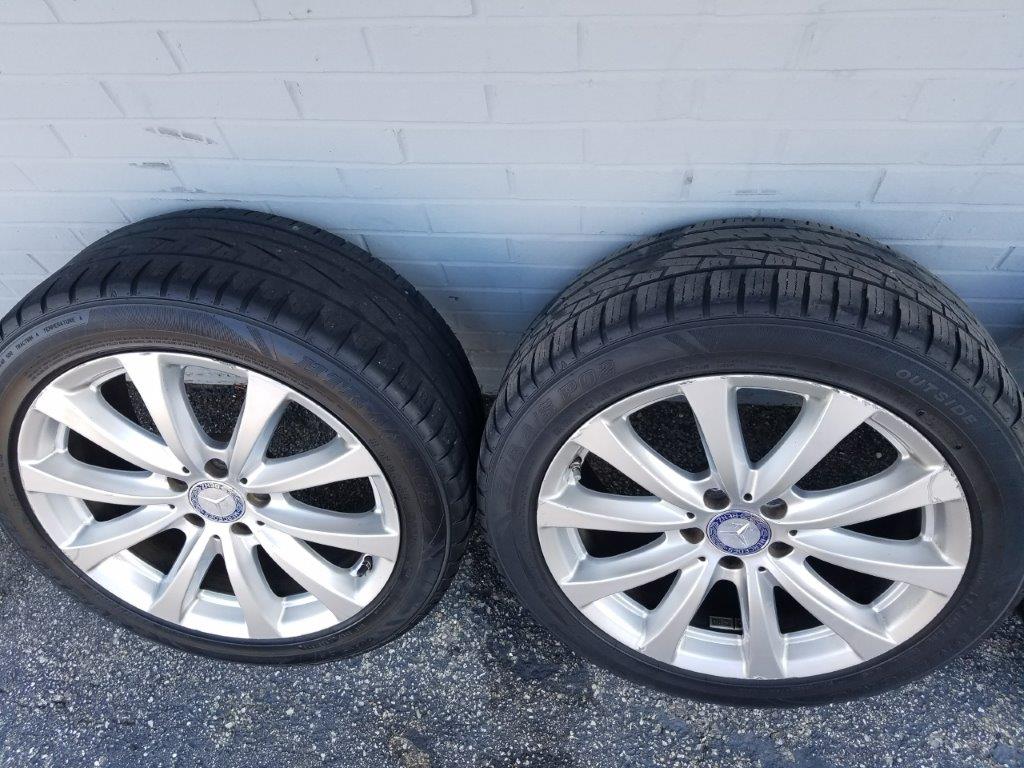 4 tires and rims for 2013 Mercedes S550 