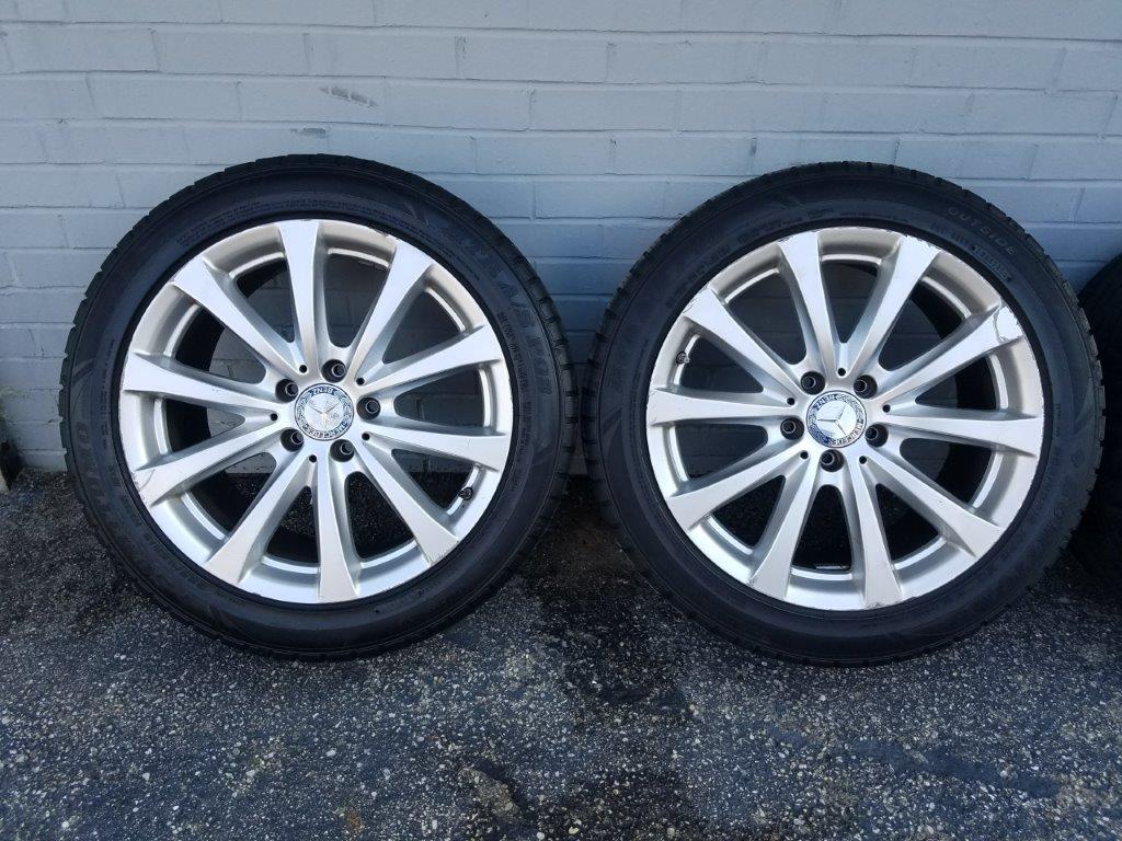 4 tires and rims for 2013 Mercedes S550 