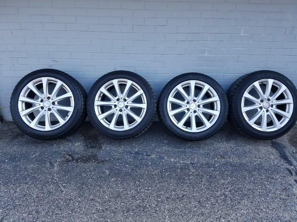 4 tires and rims for 2013 Mercedes S550 