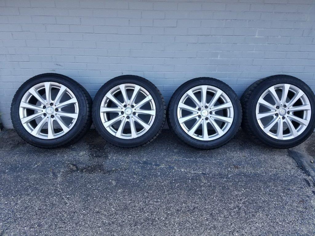 4 tires and rims for 2013 Mercedes S550 