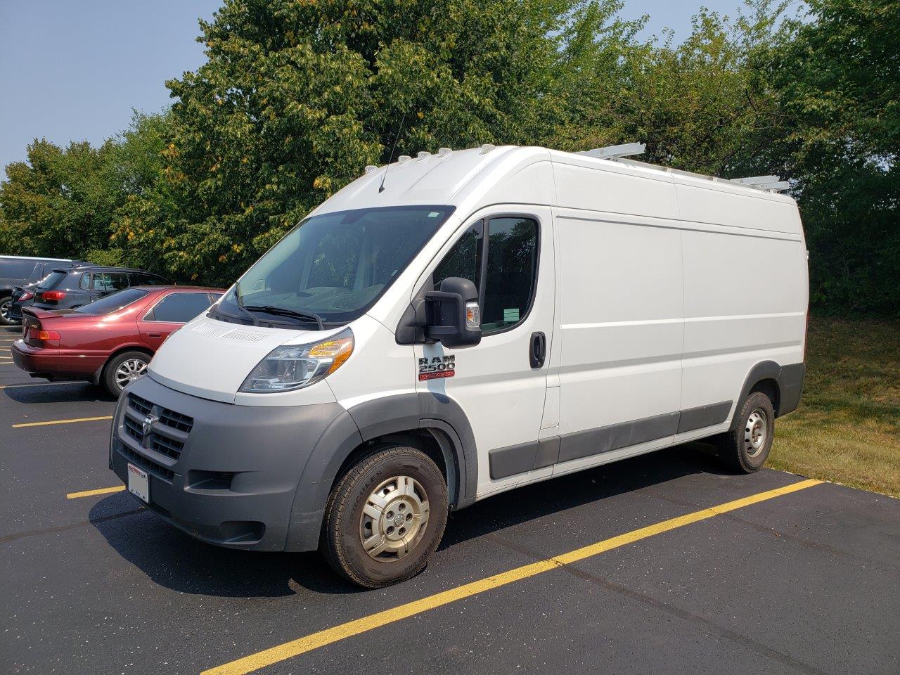 2014 Dodge RAM Promaster 2500 Cargo 159 Wheel Base Diesel