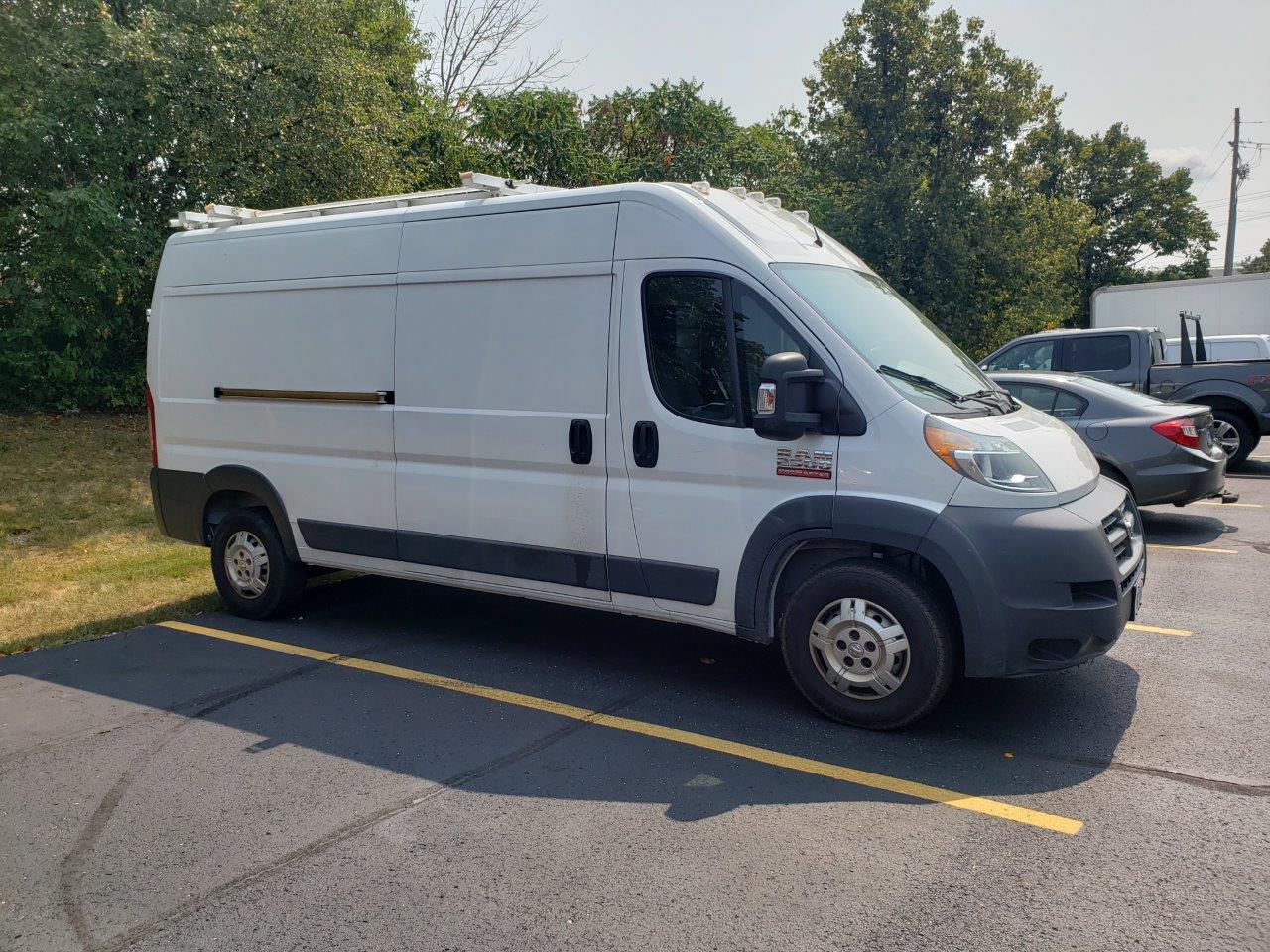 2014 Dodge RAM Promaster 2500 Cargo 159 Wheel Base Diesel