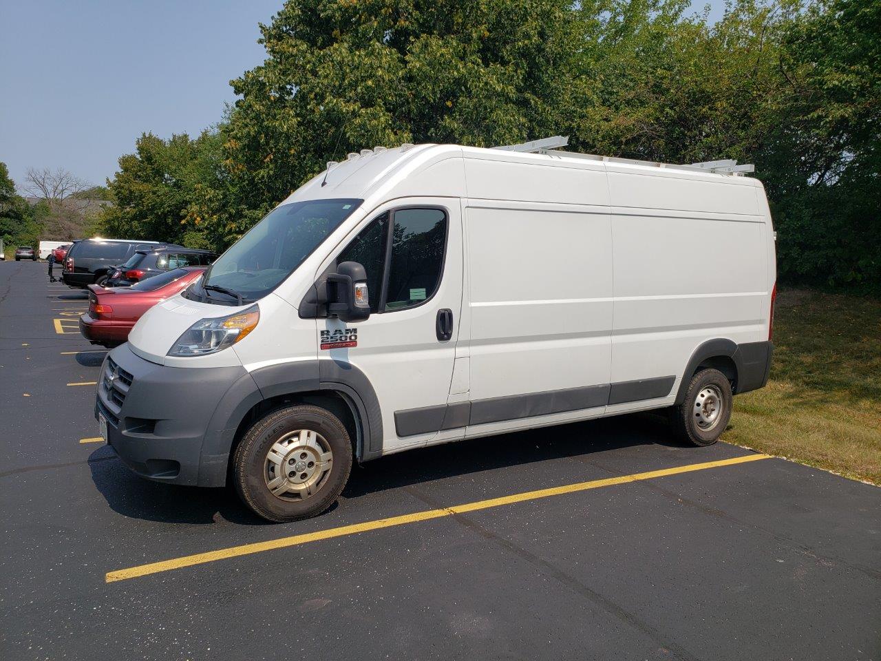 2014 Dodge RAM Promaster 2500 Cargo 159 Wheel Base Diesel