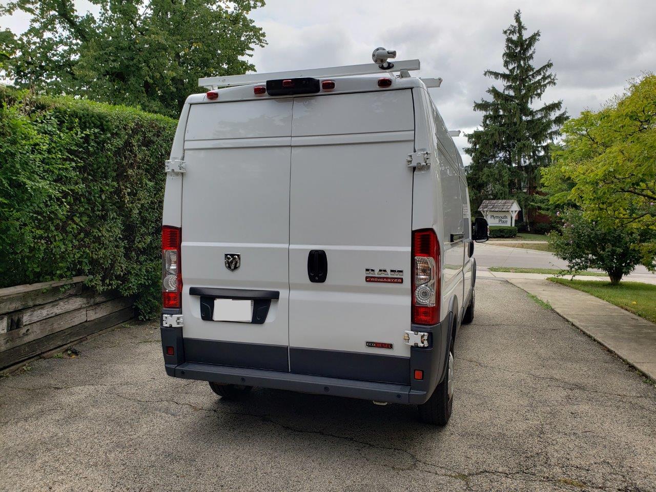 2014 Dodge RAM Promaster 2500 Cargo 159 Wheel Base Diesel