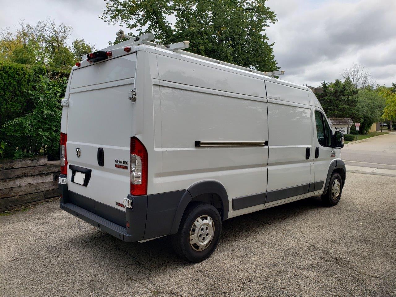 2014 Dodge RAM Promaster 2500 Cargo 159 Wheel Base Diesel