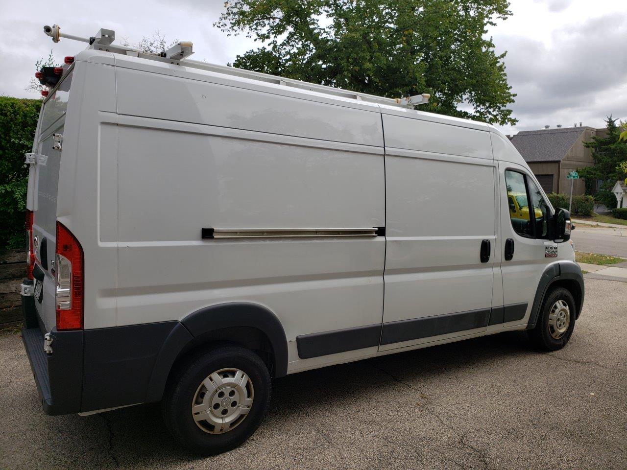 2014 Dodge RAM Promaster 2500 Cargo 159 Wheel Base Diesel