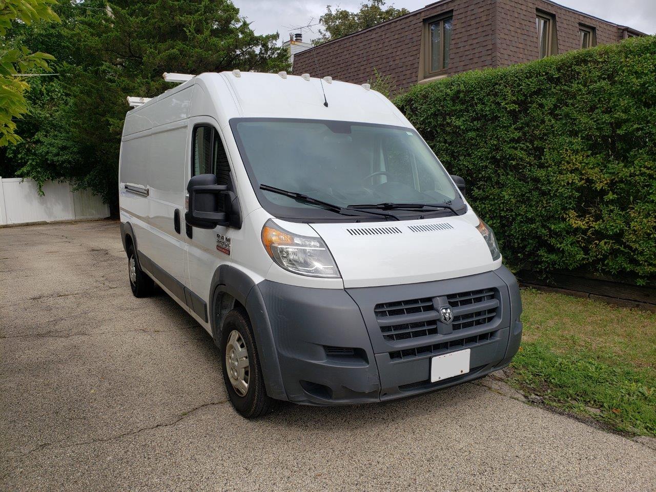 2014 Dodge RAM Promaster 2500 Cargo 159 Wheel Base Diesel