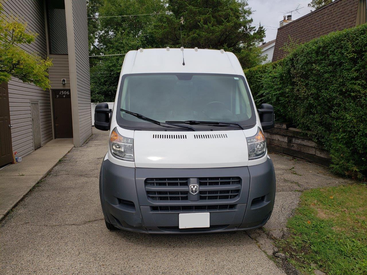 2014 Dodge RAM Promaster 2500 Cargo 159 Wheel Base Diesel