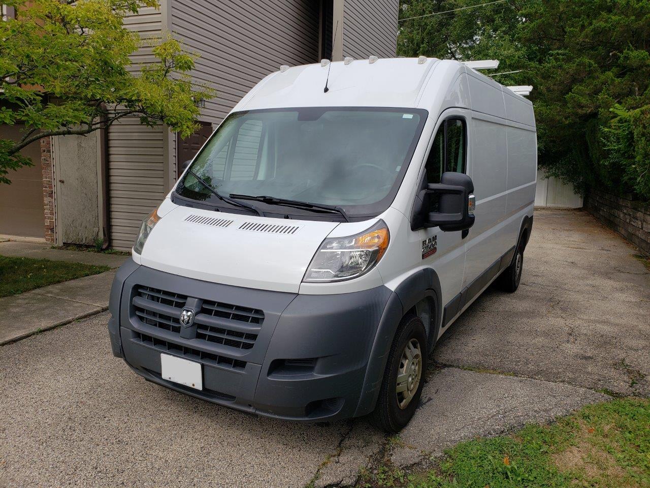 2014 Dodge RAM Promaster 2500 Cargo 159 Wheel Base Diesel