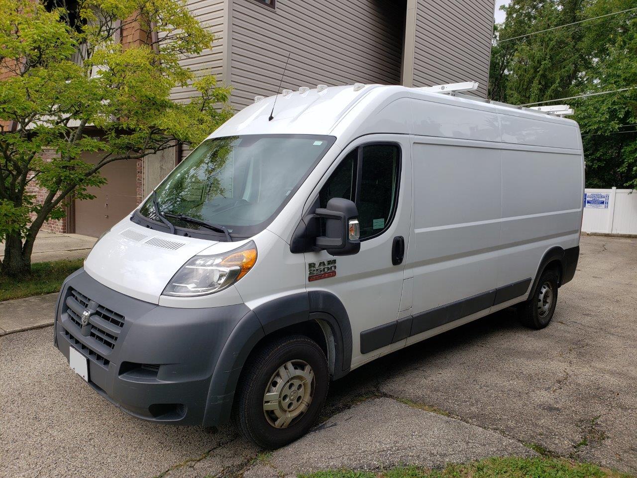 2014 Dodge RAM Promaster 2500 Cargo 159 Wheel Base Diesel