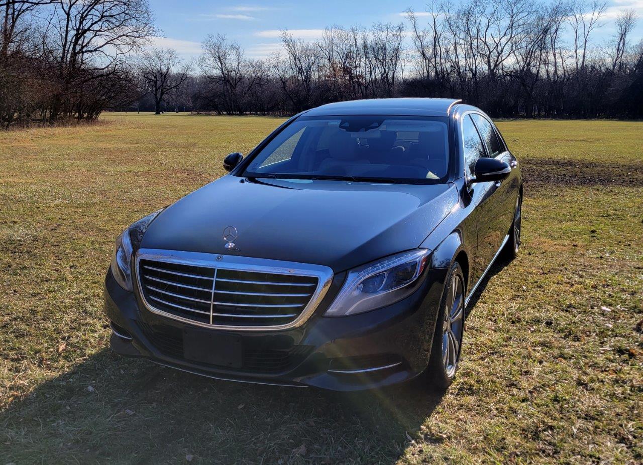 2017 Mercedes-Benz S-Class S 550 4MATIC Sedan with Premium Package, Rear seat Package, Comfort and Surround view driver's assistance. Pano Roof