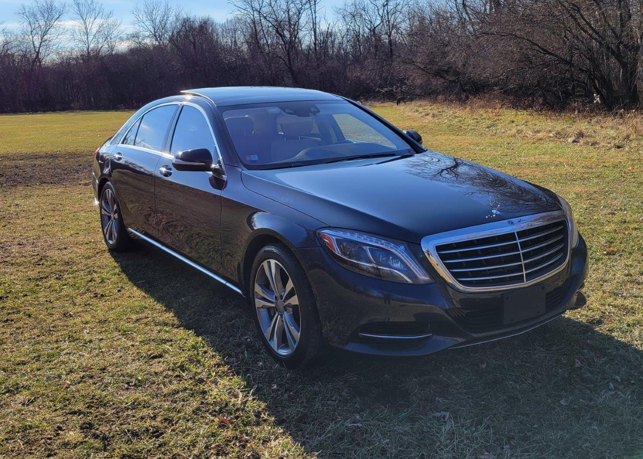 2017 Mercedes-Benz S-Class S 550 4MATIC Sedan with Premium Package, Rear seat Package, Comfort and Surround view driver's assistance. Pano Roof